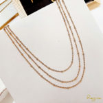 Gargantilla Goldie Triple Caída - Imagen 3