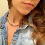 Gargantilla Mini Tear Plateada - Imagen 4