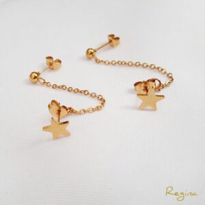 Stud Doble Bolita - Estrella