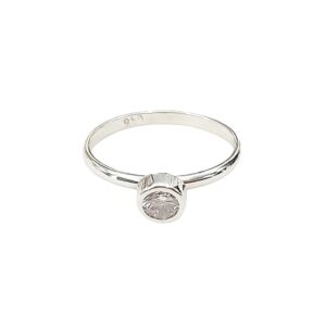 Anillo Diamante T-7 - Blanco