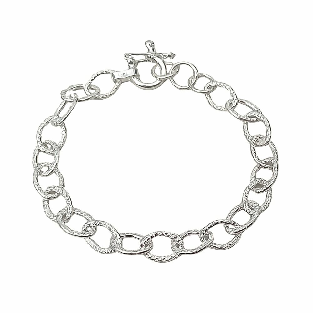 Pulsera Esoabon Oval - Plata