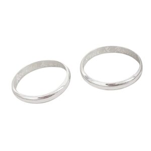 Alianzas Media Caña 3mm - Plata 950