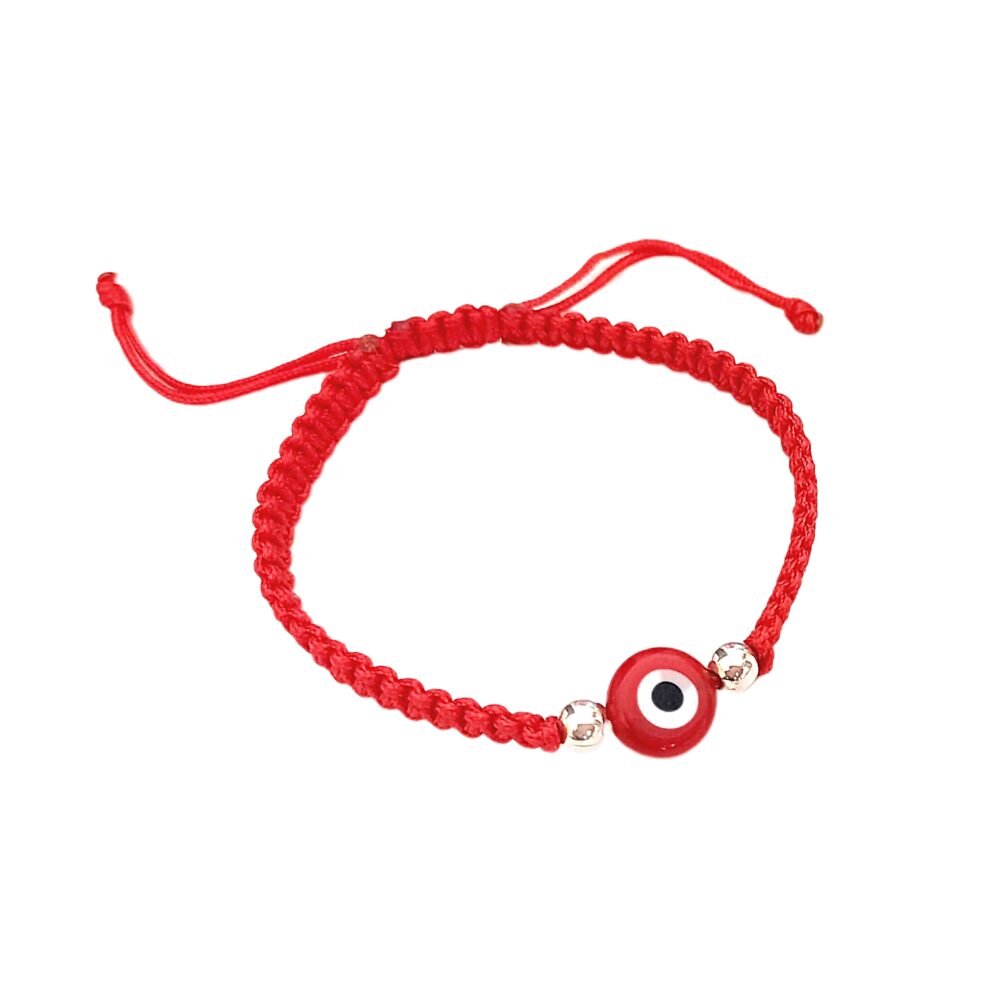 Baby Protectora Macramé Ojo Turco - Plata