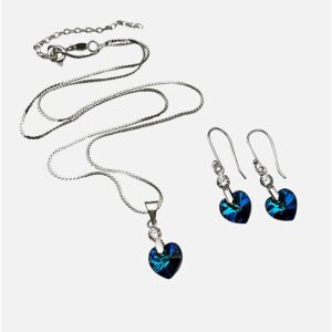 Set Austria Circonia - Plata
