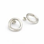 Aretes Karma Puffy - Plata - Imagen 2