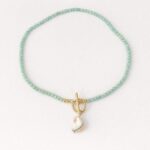 Gargantilla Caramel Amazonita - Imagen 4