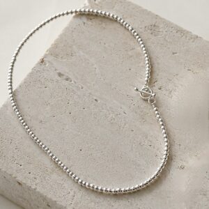 Collar Esfera Mini - Plata