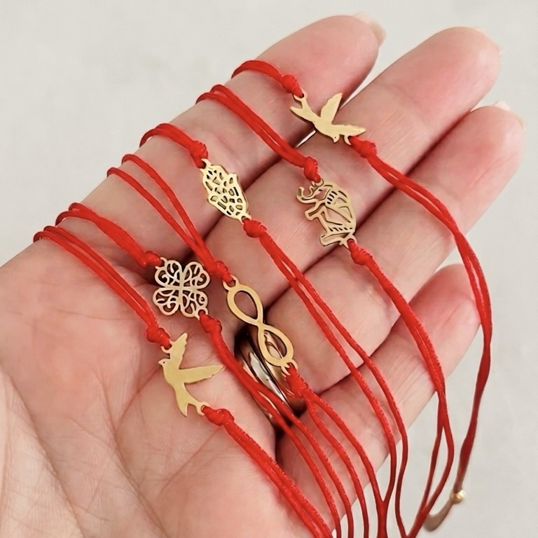 Pulsera Hilo Rojo Básica - Imagen 2