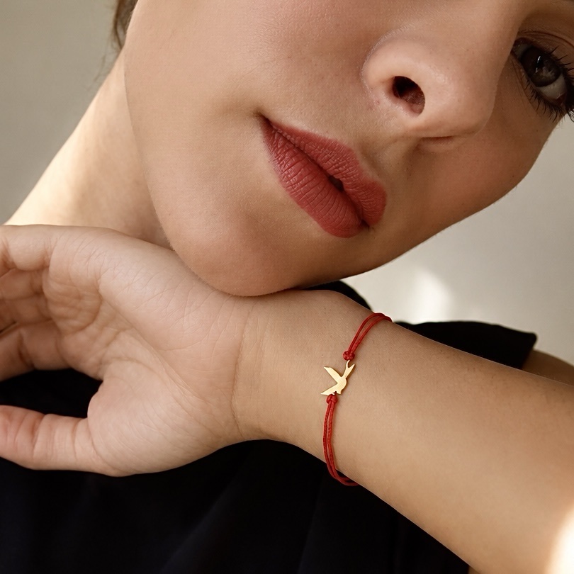 Pulsera Hilo Rojo Básica