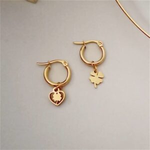 Aretes Dispares Trébol